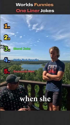 Best One-Liners 🙂 #funny #jokes #ranking #cute