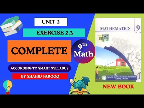 Class 9 Maths Unit 2 Logarithms | Exercise 2.3 Logarithm & Antilogarithm | PCTB