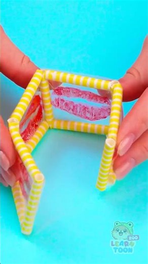 😘 Mom’s Kisses Turn Into a Squishy Toy! 🧊 #DIY #Kids #Shorts