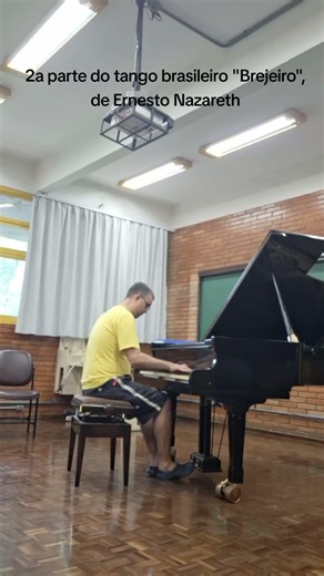 2a parte do tango brasileiro "Brejeiro", de Ernesto Nazareth #piano