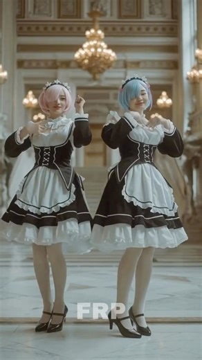Ram and Rem Cosplay #cosplay #trending #anime #viral #viralvideo #shortvideo #shorts #short #cute