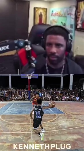 Kyrie Irving's Reaction to Justine Anastasio's Performance