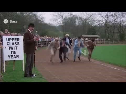 Monty Python's Flying Circus. Parody It is time for the Upper Class Twit of the Year competition,
