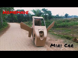 Homemade Cycle Converted Mini Car #part-2 ‪@RoundWheel‬ "Round wheel" | Homemade Car
