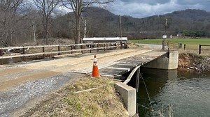 Maggie Valley's only bridge to wastewater plant awaits inspection post-Helene
