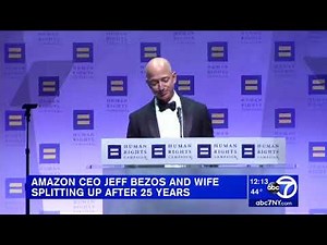 Amazon's Jeff Bezos, wife MacKenzie announce divorce