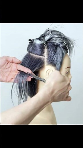 미용사가 꼭 알아야 하는 레이어 커트 기술리프컷 자르는 방법 ✂️ 레이어 구조 설명