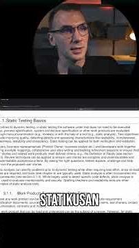 Statikus Tesztelés: Alapok a Szoftverfejlesztésben #shorts