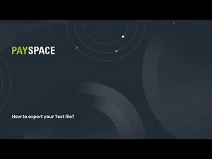Support Video: How to export your test file?