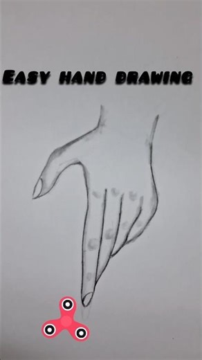 Easy hand drawing for beginners #shorts #drawing #art #hand