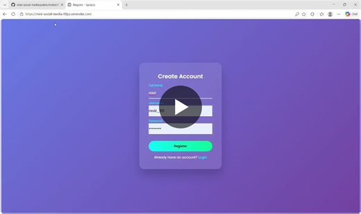 #codealpha #internship #taskcompleted #webdevelopment #frontenddeveloper #javascript #html #css #socialmediaapp #miniproject #learningjourney #techcommunity #studentdeveloper #codinglife | Ravivarma chakravarthi