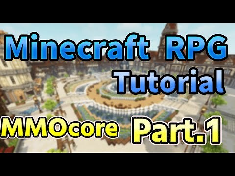 [ENG_SUB] Minecraft RPG MMOCore Tutorial Part.1