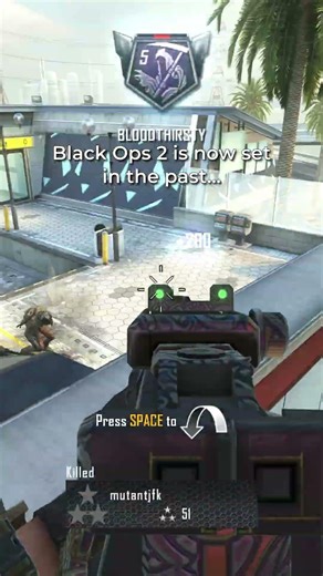Black Ops 2 is offically set in the PAST... 🥹😭 #blackops2 #nostalgia