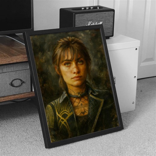 Expedition 33 Poster: Sciel Clair Obscur Portrait (digital Download) - Etsy