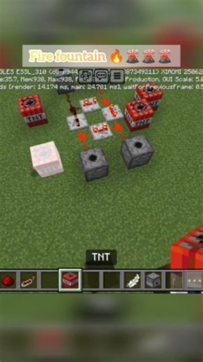 The most awful fireworks machine 🎇🎇🎇 (March 2026) #minecraft #shorts