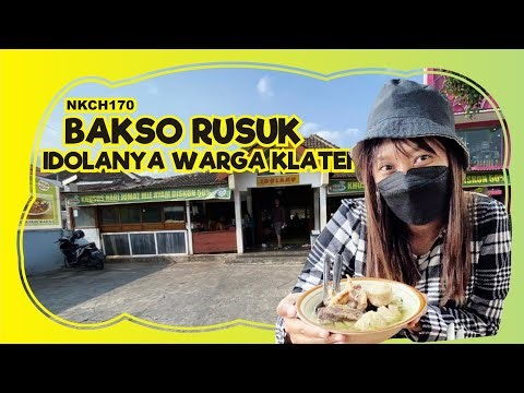 NKCH170 - BAKSO IDOLA PAK TIKNO | NOMNOM KLATEN | KULINER KLATEN