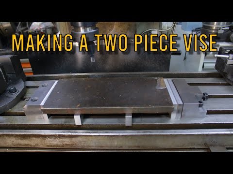 Making a two piece milling vise