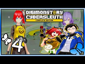 Digimon Story Cyber Sleuth Complete Edition Walkthrough Part 4 (Nintendo Switch)