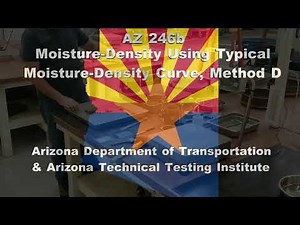 AZ246 - Moisture-Density (One Point Proctor) Method D
