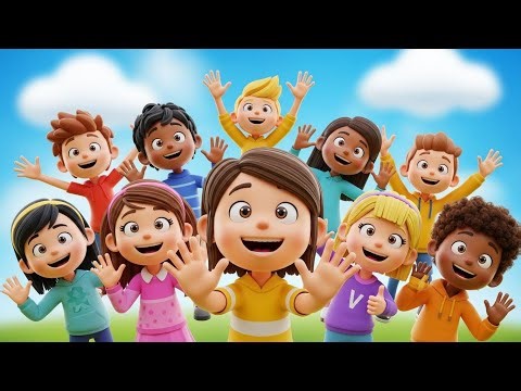 Hello Hello Song 👋 | Greeting Song for Kids | Nursery Rhymes & Baby Songs