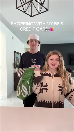 Shopping with My Boyfriend's Credit Card