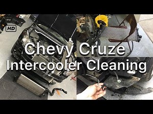 Chevy Cruze Intercooler cleaning 1.4L Turbo