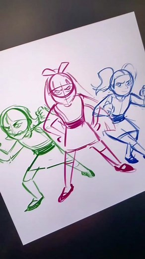 Powerpuff Girls Before and After Transformation