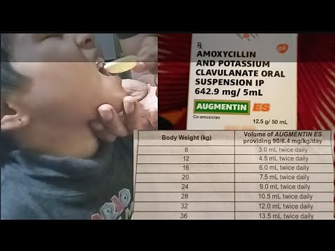 Augmentin ES syp- (Amoxicillin+Clavulanic Acid)- Uses, Dosage, Side Effects, Precautions & Benefits