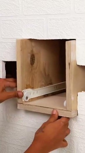 How to make a secret compartment in your wall 😉
