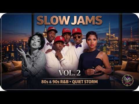Late Night R&B Love Songs | 80s & 90s Soulful Slow Jams Mix