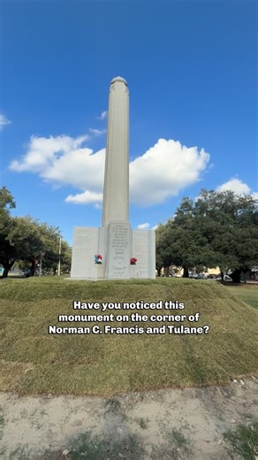 This World War II monument at Norman C. Francis and Tulane just got the glow-up it deserved! It’s taken a whole lot of heart to make it happen. Monumental Task Committee handled the heavy lifting with an incredible restoration, and MCNO showed up right alongside them to bring this historic corner back to life. From foundation repairs and new pilings to fresh stonework, a restored flagpole, and new turf going in today, this has been a true neighborhood effort! Huge thanks to everyone who put in t