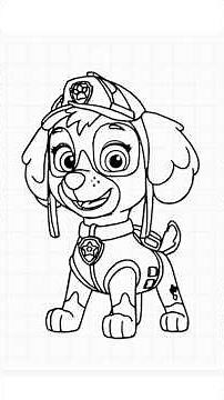 How to Draw Skye | Easy PAW Patrol Drawing Tutorial for Kids & Beginners