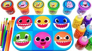 1.7M views · 25K reactions | Satisfying Video I DIY How to make Rainbow Lollipop Slime Candy with Baby Shark & Sponge Bob Surprise Eggs satisfying Tv videos | Rainbow Disney Princess Surprise Eggs Thank you for watching don't forget to like & subscribe #kineticsand #oddlysatisfying #ASMR #compliation #cutting #relaxing | DriftDeep ASMR | Facebook