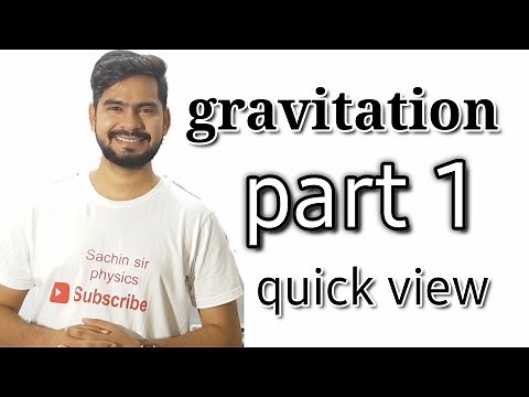 #sachinsirphysics Gravitation | part 1 | quick view | class 11