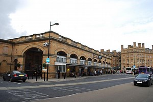 York Railway Station in York, England