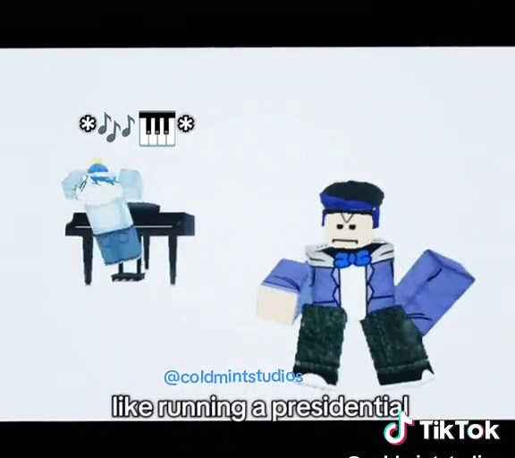 Roblox Animation Fun: Piano Tiles Edition