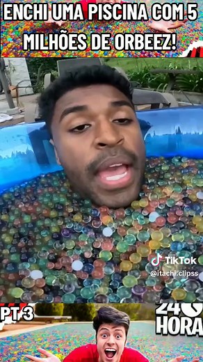 Enchendo Uma Piscina com 5 Milhões de Orbeez!