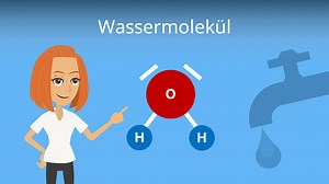 Wassermolekül • Aufbau und Eigenschaften