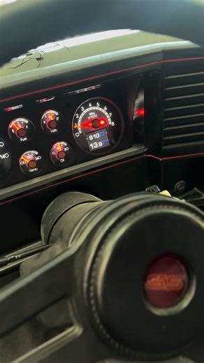 Irish Anthony on Instagram: "Trying to figure out why my gauge isn’t reading 14.0 volts on the dash. #pennyls1 #lsswap #gbody #chevy #trusttheprocess"