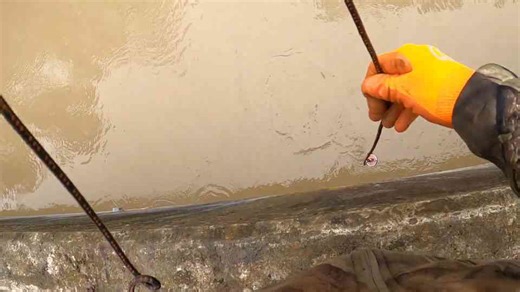 Pull it slow - the moment the magnet grabbed more than expected