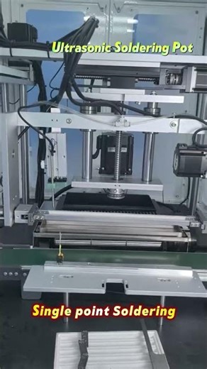 Multi-product universal automatic soldering machine features dual high & low temperature soldering