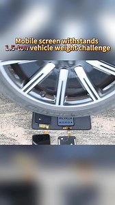 2.3K views · 32 reactions | What happens if you hit your phone screen with a hammer or run it over with a car? #screentest #testing #stresstest #hardnesstest | Flycdi Screen | Facebook