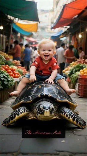 This Baby & Turtle Moment Will Melt Your Heart 🐢👶 | Innocent Baby With Kachwa 🥰 | Viral Shorts