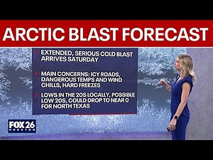 Houston faces weekend winter storm, ice threat: Weather forecast