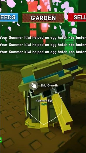 How to Hatch Eggs Quickly in Grow A Garden 🍃 | #roblox #growagarden