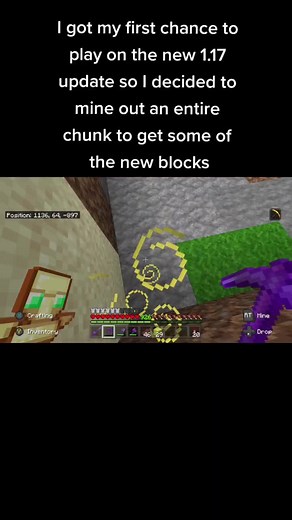 Exploring the 1.17 Update in Minecraft Survival
