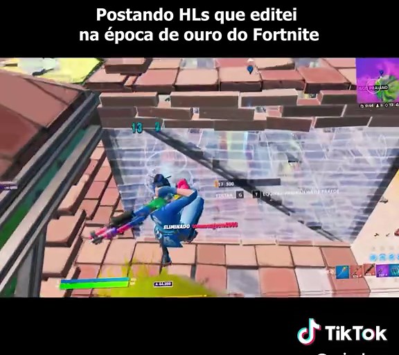 Primeiro HL de Fortnite para @thaleshcg: Memórias Douradas