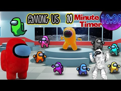 Among Us 10 Minute Breaktime Timer with Music and Loud Alarm. Perfect For Classrooms and Zoom