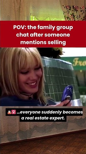 pov: the family group chat after someone mentions selling…#realestatememes #probateprocess #probate