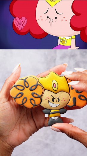 Princess Morbucks as a Macaron: Powerpuff Girls Inspired Treat!